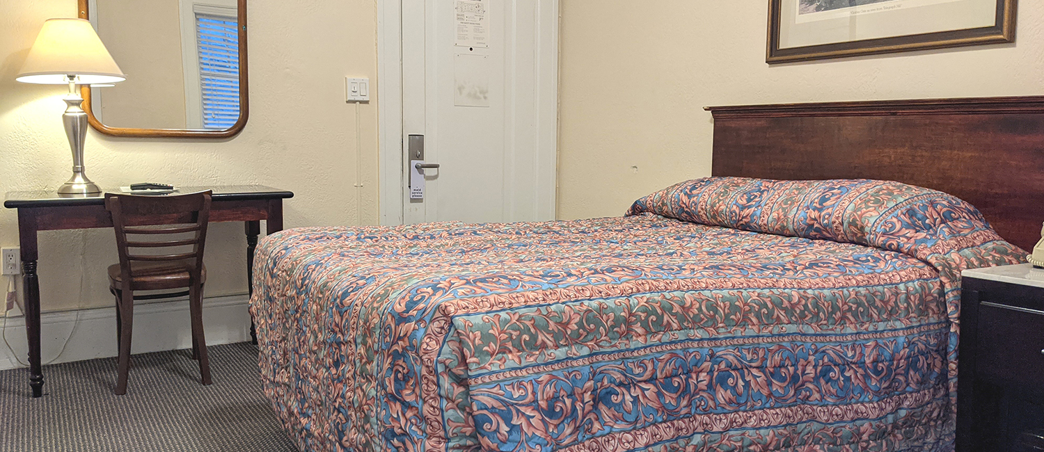 EXPERIENCE CLEAN AND COMFORTABLE ROOMS IN DOWNTOWN SAN FRANCISCO